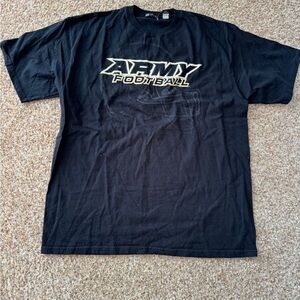 Black & gold Army Black Knights mens football T